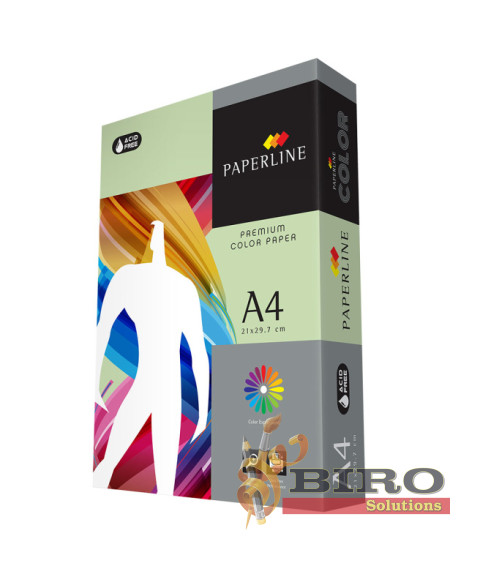 Hârtie colorată A4 Paperline LAGOON, 80 gr., pastel, laguna